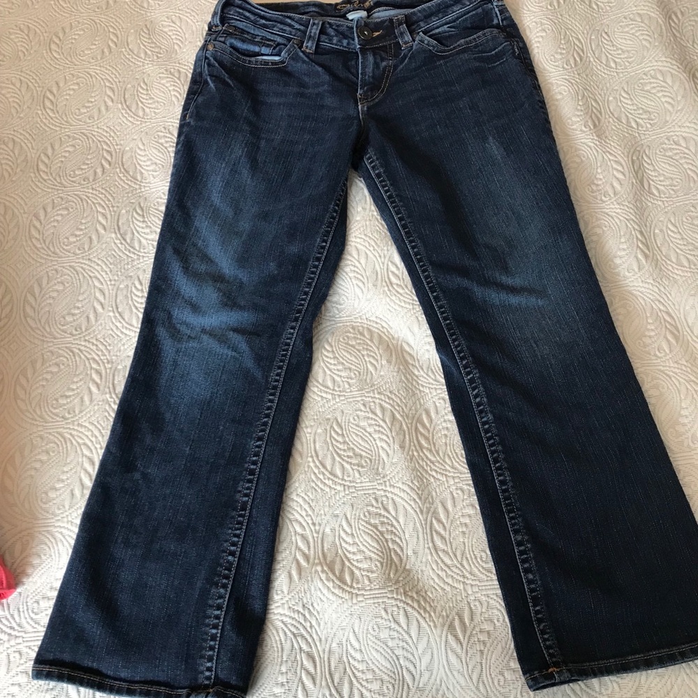 Silver Suki Capris